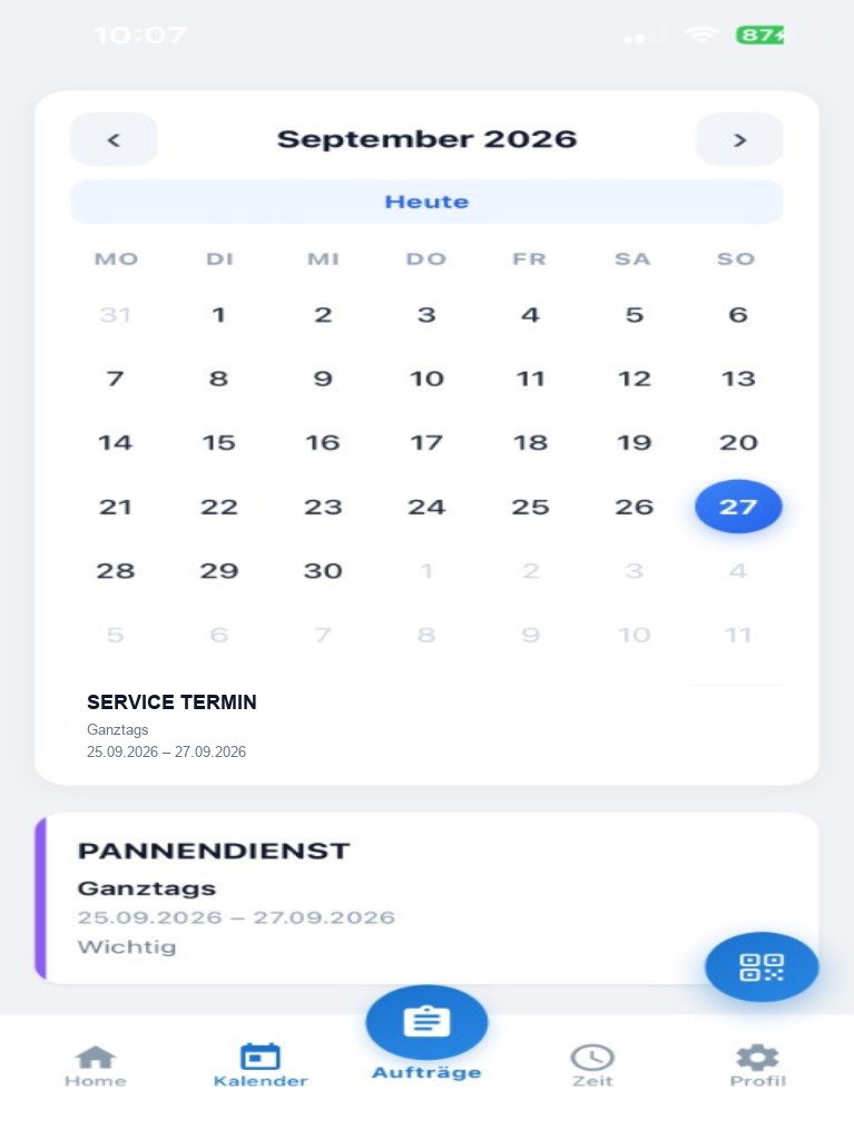 iOS Kalender