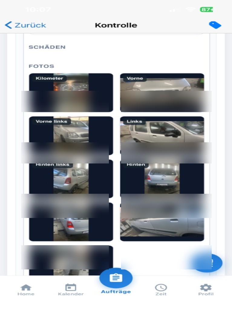 iOS Schadenfotos